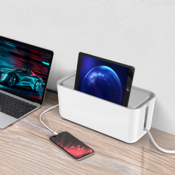 Orico Organizer na kable, biały 30 cm