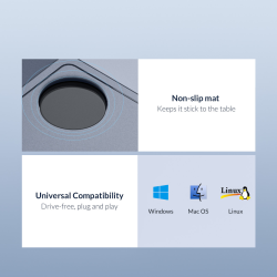 Orico Stacja klonująca dyski M.2 USB-C 10Gbps