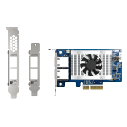 QNAP QXG-10G2T-X710 | 2-portowa karta rozszerzeń 10GbE Base-T dla QNAP/PC