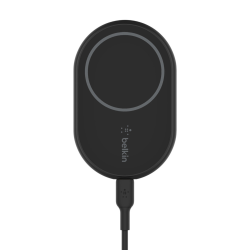Belkin BoostCharge Ładowarka samochodowa, magnetyczna, kabel USB-C, czarna