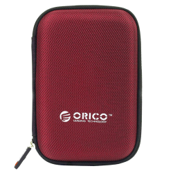 Orico Etui na dysk zewnętrzny, czerwone
