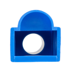 Unitek Osłona wtyku RJ45, 6 mm, 100 szt. niebieska