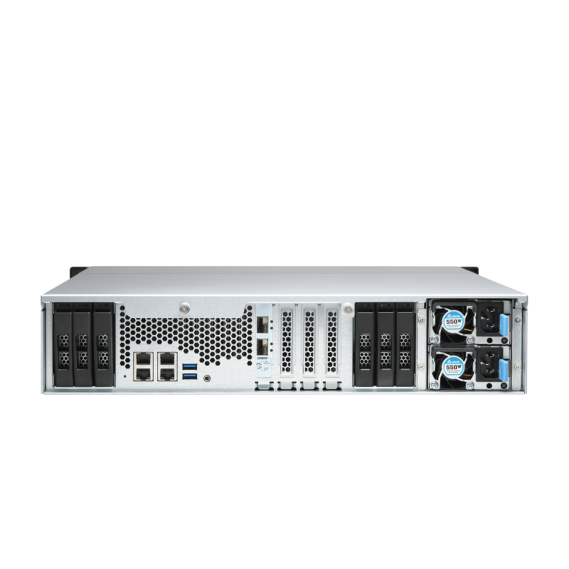 QNAP TS-h1886XU-RP-R2-D1622-32G | 18-zatokowy NAS(12x 3,5" 6x 2,5"), Intel Xeon, 32GB RAM, RP, RACK