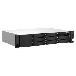 QNAP TS-873AeU-RP-4G | 8-zatokowy płytki serwer NAS, AMD Ryzen, 4GB RAM, 2x 2,5GbE RJ-45, RP, RACK