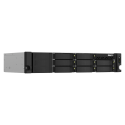QNAP TS-873AeU-RP-4G | 8-zatokowy płytki serwer NAS, AMD Ryzen, 4GB RAM, 2x 2,5GbE RJ-45, RP, RACK