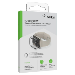 Belkin Szkło ochronne + Etui Apple Watch 2w1, 40mm/41mm