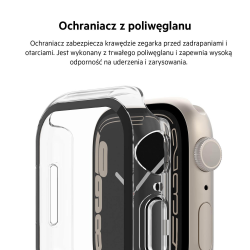 Belkin Szkło ochronne + Etui Apple Watch 2w1, 40mm/41mm