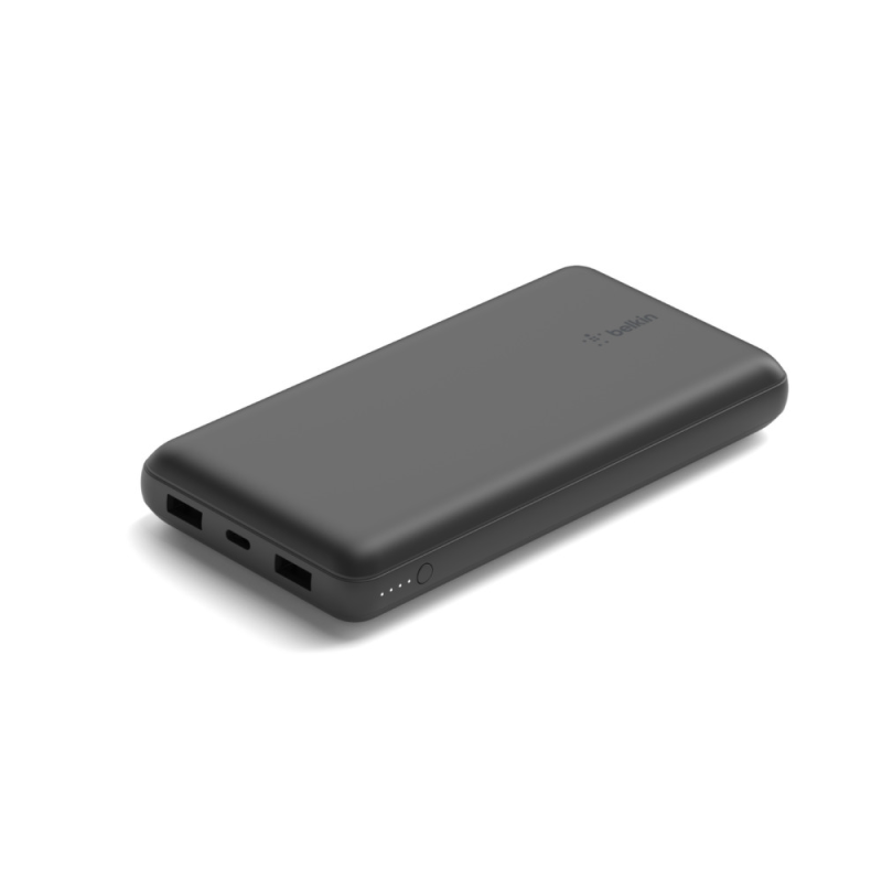 Belkin Powerbank 20 000 mAh, 2x USB-A, USB-C 15W, czarny