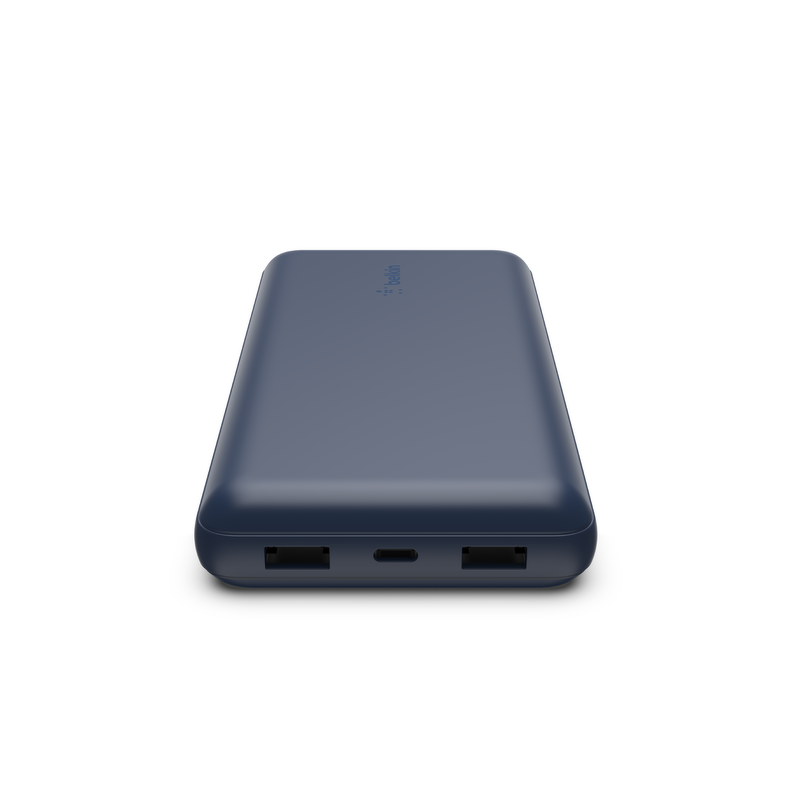 Belkin Powerbank 20 000 mAh, 2x USB-A, USB-C 15W, niebieski