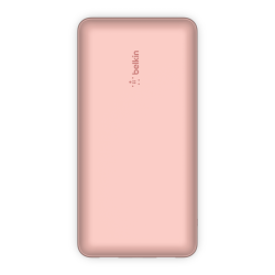 Belkin Powerbank 20 000 mAh, 2x USB-A, USB-C 15W, różowy