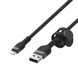 Belkin Kabel USB-A na Lightning, w oplocie, 2 m, czarny