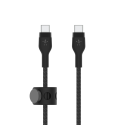 Belkin Kabel USB-C na USB-C, w oplocie, 3m, czarny
