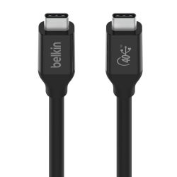 Belkin Kabel USB-C 40Gbps, Power Delivery 100W, 0,8m