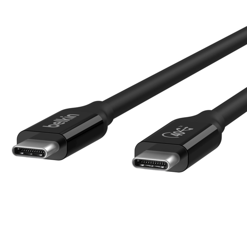 Belkin Kabel USB-C 40Gbps, Power Delivery 100W, 0,8m