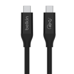 Belkin Kabel USB-C 40Gbps, Power Delivery 100W, 0,8m