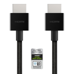 Belkin Kabel HDMI 2.1 4K 120Hz/8K 60Hz 48 Gb/s czarny 2m | PartsPC.pl