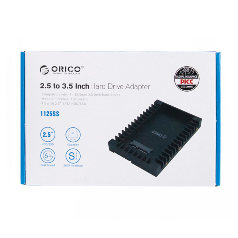 Orico Adapter SATA, uchwyt montażowy na dysk 2,5''