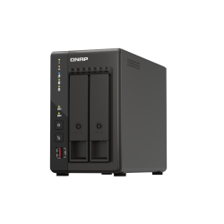 QNAP TS-253E-8G | 2-zatokowy serwer NAS, Intel Celeron, 8GB RAM, 2x 2,5GbE RJ-45, Tower