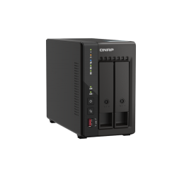 QNAP TS-253E-8G | 2-zatokowy serwer NAS, Intel Celeron, 8GB RAM, 2x 2,5GbE RJ-45, Tower