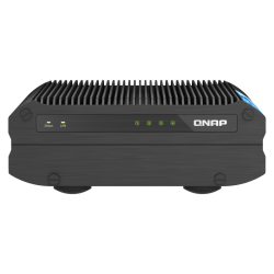 QNAP TS-i410X-8G | 4-zatokowy bezwentylatorowy przemysłowy NAS, Intel, 8GB RAM, 2x 10GBase-T, Tower