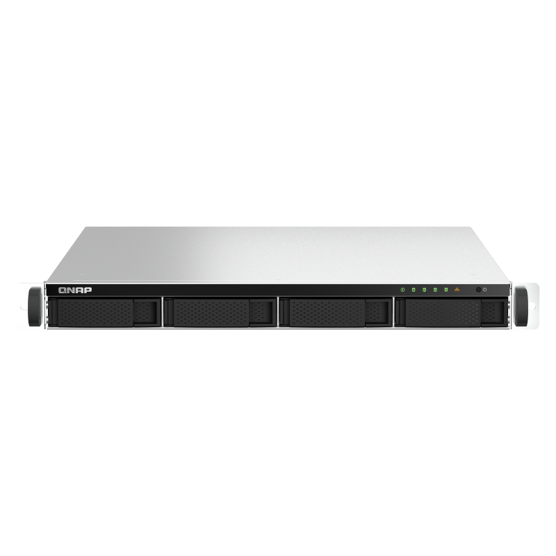 QNAP TS-464U-8G | 4-zatokowy serwer NAS, Intel Celeron, 8GB RAM, 2x 2,5GbE RJ-45, RACK