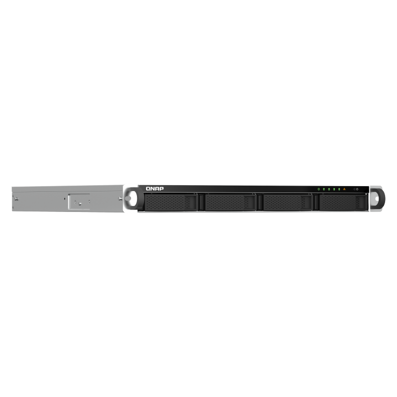 QNAP TS-464U-8G | 4-zatokowy serwer NAS, Intel Celeron, 8GB RAM, 2x 2,5GbE RJ-45, RACK