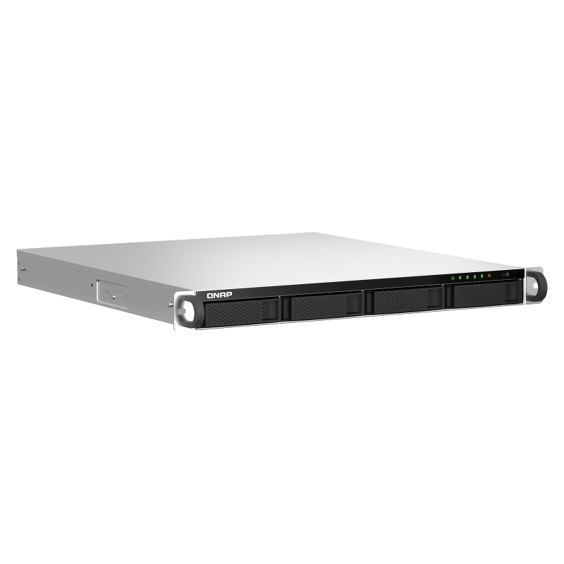 QNAP TS-464U-8G | 4-zatokowy serwer NAS, Intel Celeron, 8GB RAM, 2x 2,5GbE RJ-45, RACK