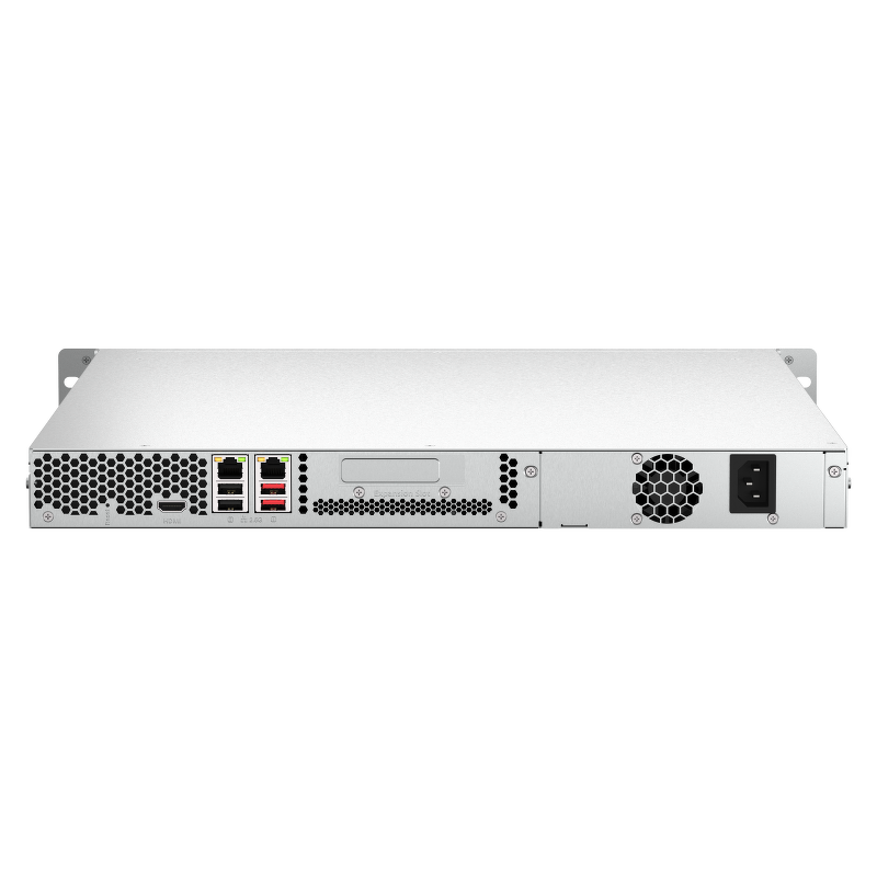 QNAP TS-464U-8G | 4-zatokowy serwer NAS, Intel Celeron, 8GB RAM, 2x 2,5GbE RJ-45, RACK