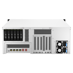 QNAP TS-h3087XU-RP-E2378-64G | 30-zatokowy NAS(24x 3,5" 6x 2,5"), Intel Xeon, 64GB RAM, RP, RACK