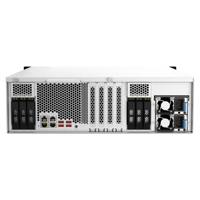 QNAP TS-h2287XU-RP-E2336-32G | 22-zatokowy NAS(16x 3,5" 6x 2,5"), Intel Xeon, 32GB RAM, RP, RACK