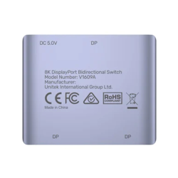 Unitek Dwukierunkowy przełącznik DP 1.4 8K 2-na-1
