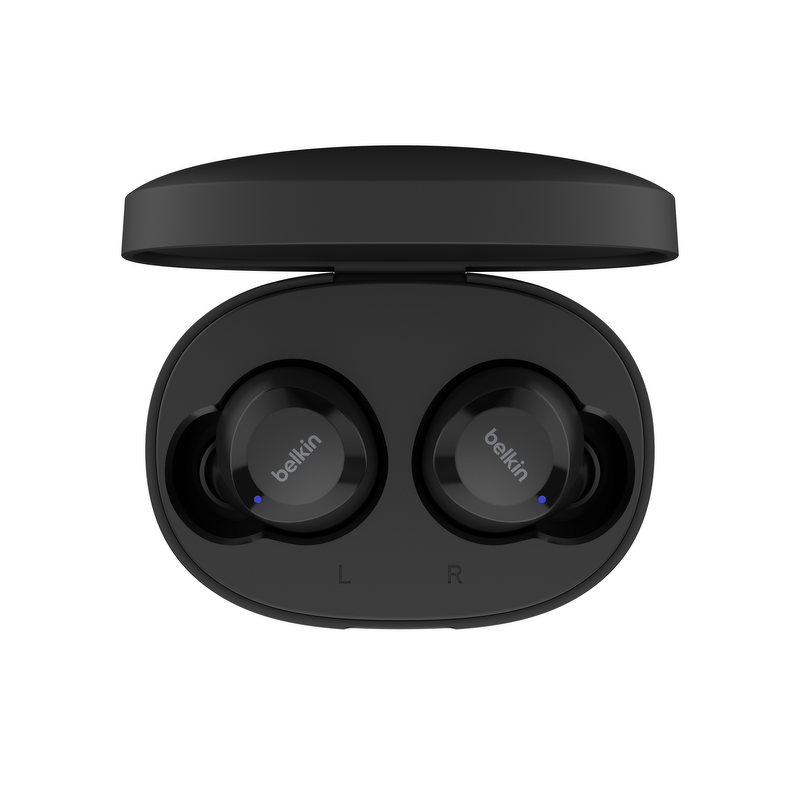 Belkin Słuchawki bezprzewodowe, douszne, SoundForm Bolt 2, IPX5, BT 5.3, czarne