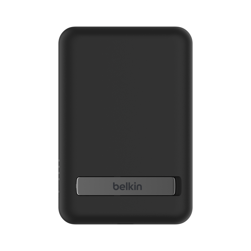 Belkin Powerbank 5000 mAh, 7,5 W, magnetyczny, bezprzewodowy z podstawką, czarny