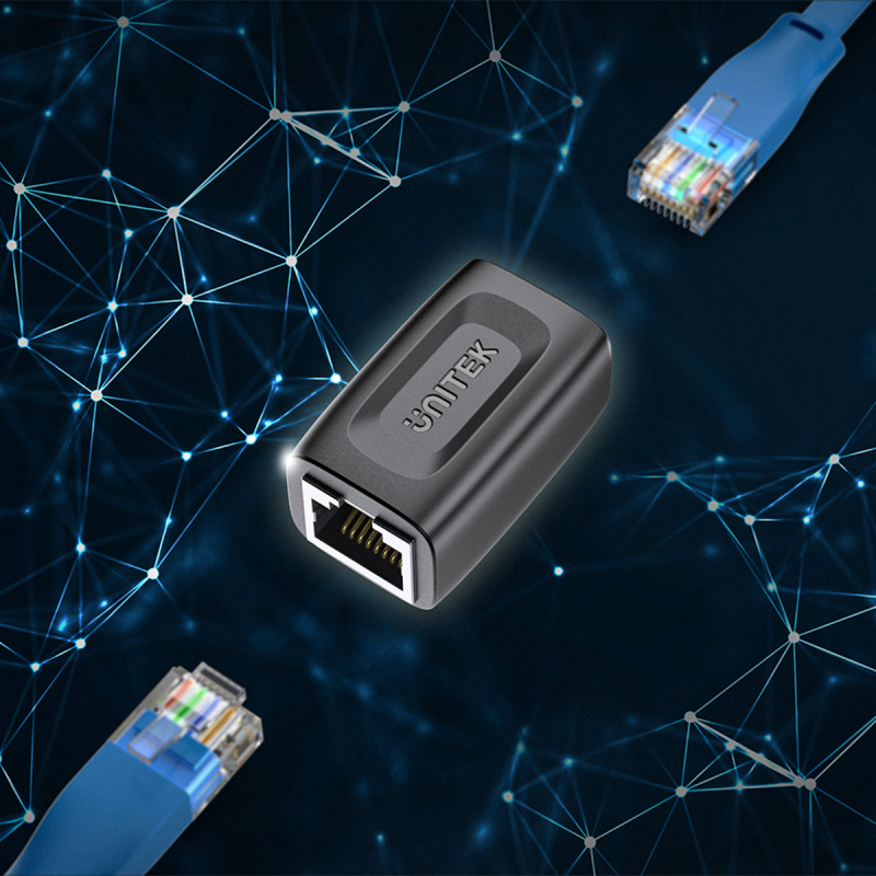 Unitek Łącznik RJ45 (F) - RJ45 (F) Cat.6 1 Gbps