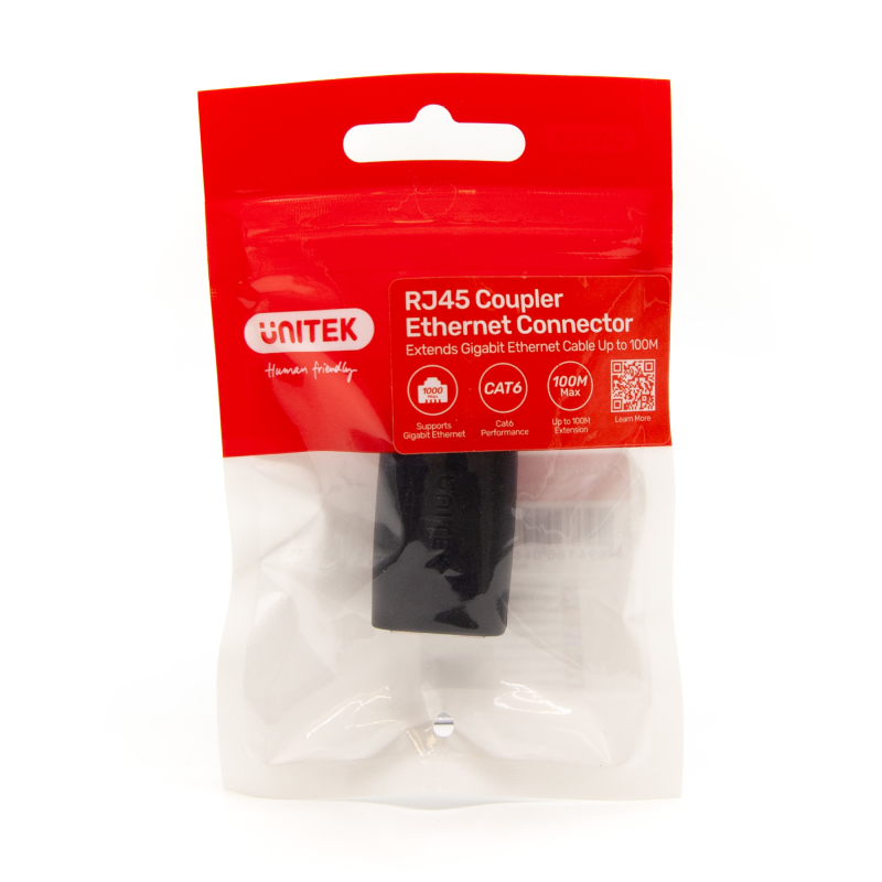 Unitek Łącznik RJ45 (F) - RJ45 (F) Cat.6 1 Gbps