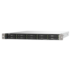 QNAP TS-h1090FU-7232P-64G | 10-zatokowy all flash NAS, AMD Epyc, 64GB RAM, 2x 25GbE SFP28, RP RACK