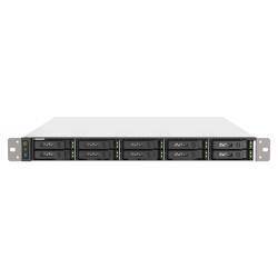 QNAP TS-h1090FU-7232P-64G | 10-zatokowy all flash NAS, AMD Epyc, 64GB RAM, 2x 25GbE SFP28, RP RACK