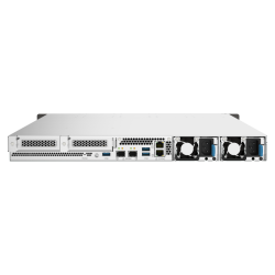 QNAP TS-h1090FU-7232P-64G | 10-zatokowy all flash NAS, AMD Epyc, 64GB RAM, 2x 25GbE SFP28, RP RACK