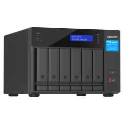 QNAP TVS-h674-i5-32G | 6-zatokowy serwer NAS, Intel Core, 32GB RAM, 2x 2,5GbE RJ-45, PCIe Gen4 Tower
