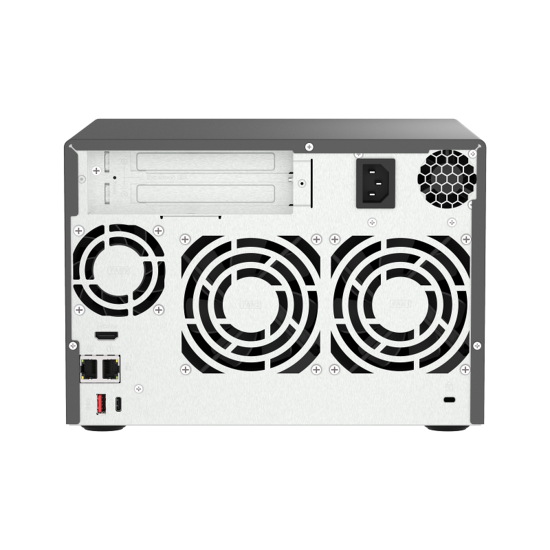 QNAP TVS-h674-i5-32G | 6-zatokowy serwer NAS, Intel Core, 32GB RAM, 2x 2,5GbE RJ-45, PCIe Gen4 Tower