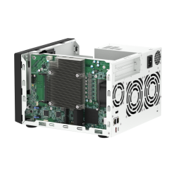 QNAP TVS-h674-i3-16G | 6-zatokowy serwer NAS, Intel Core, 16GB RAM, 2x 2,5GbE RJ-45, PCIe Gen4 Tower