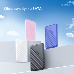 Orico Obudowa dysku 2,5'' USB-C 3.1 6Gbps czarna