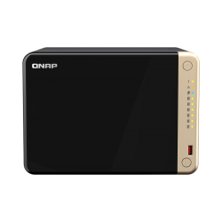 QNAP TS-664-8G | 6-zatokowy serwer NAS, Intel Celeron, 8GB RAM, 2x 2,5GbE RJ-45, Tower
