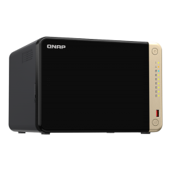 QNAP TS-664-8G | 6-zatokowy serwer NAS, Intel Celeron, 8GB RAM, 2x 2,5GbE RJ-45, Tower