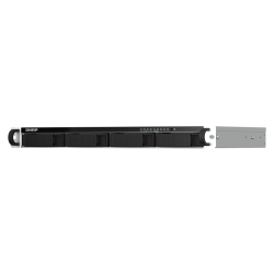QNAP TS-464eU-8G | 4-zatokowy płytki serwer NAS, Intel Celeron, 8GB RAM, 2x 2,5GbE RJ-45, RACK