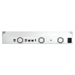 QNAP TS-464eU-8G | 4-zatokowy płytki serwer NAS, Intel Celeron, 8GB RAM, 2x 2,5GbE RJ-45, RACK