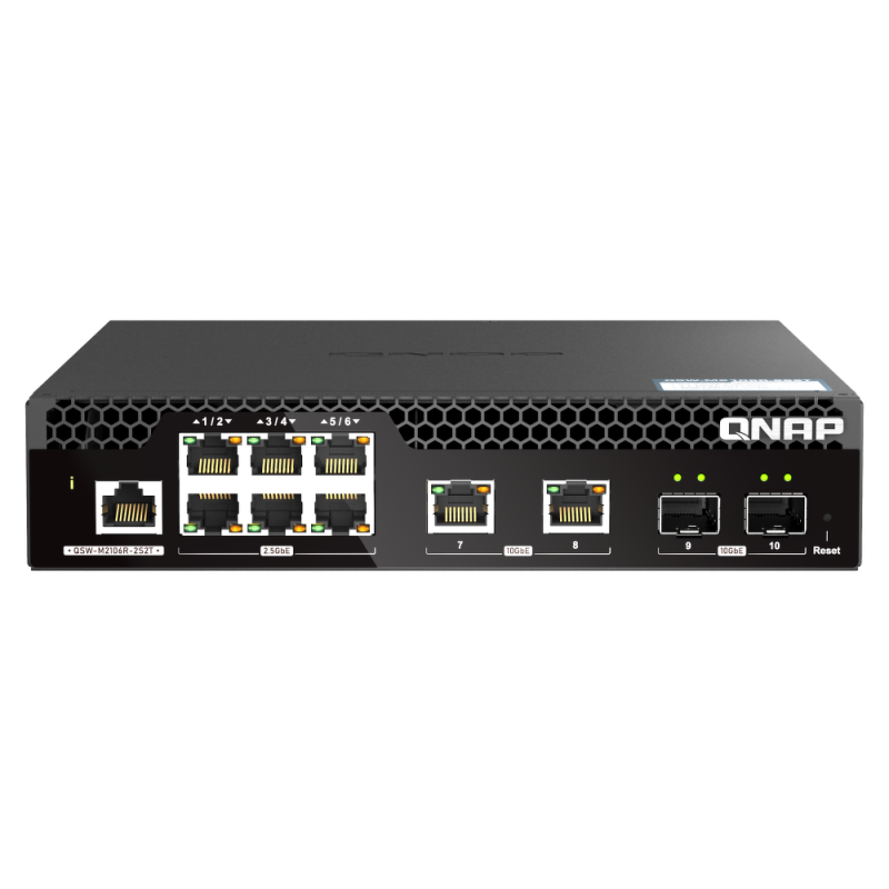 QNAP QSW-M2106R-2S2T