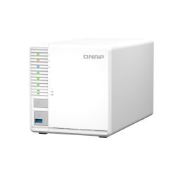 QNAP TS-364-8G | 3-zatokowy serwer NAS, Intel Celeron, 8GB RAM, 1x 2,5GbE RJ-45, Tower