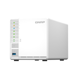 QNAP TS-364-8G | 3-zatokowy serwer NAS, Intel Celeron, 8GB RAM, 1x 2,5GbE RJ-45, Tower