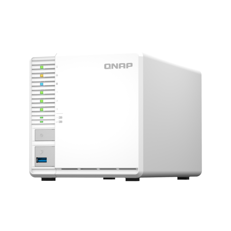 QNAP TS-364-8G | 3-zatokowy serwer NAS, Intel Celeron, 8GB RAM, 1x 2,5GbE RJ-45, Tower